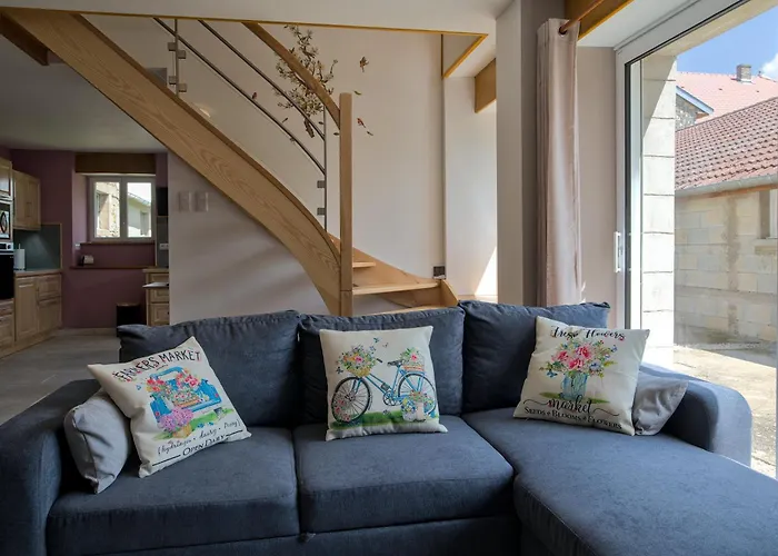 Le Du Centre, Parking Avec Recharge Pour Vehicule Electrique 公寓 Avrecourt